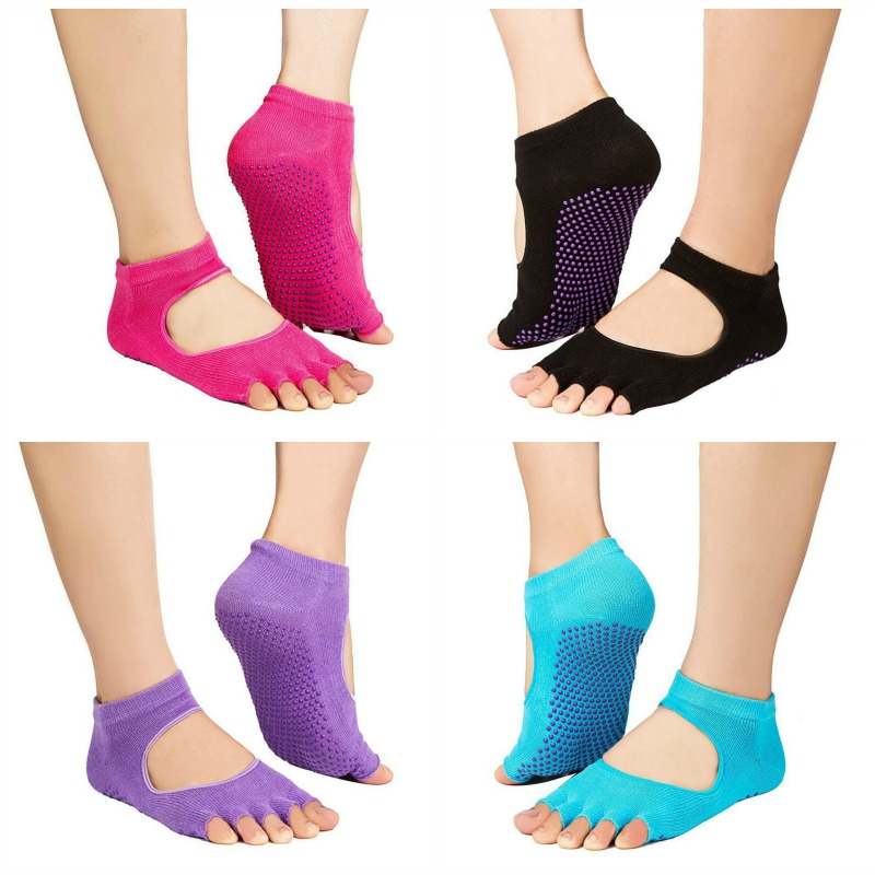 Pop Culture Shock UNIQEE Grip Toeless Exercise Yoga Socks Review