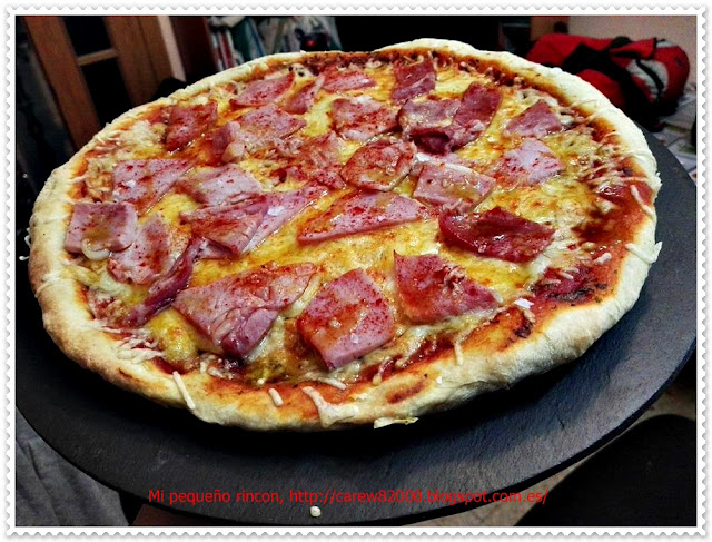 Pizza De Lacón A La Gallega
