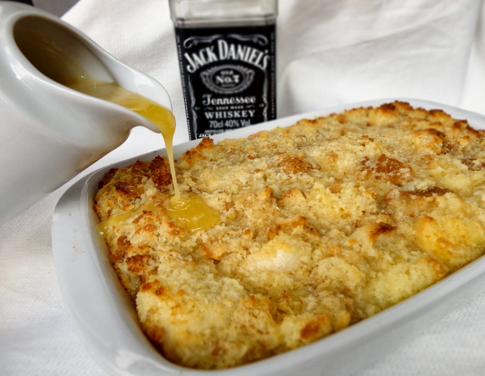 cocinaros Bread Pudding con Salsa de Jack Daniel's de Paula Deen). II Ciclo Recetas