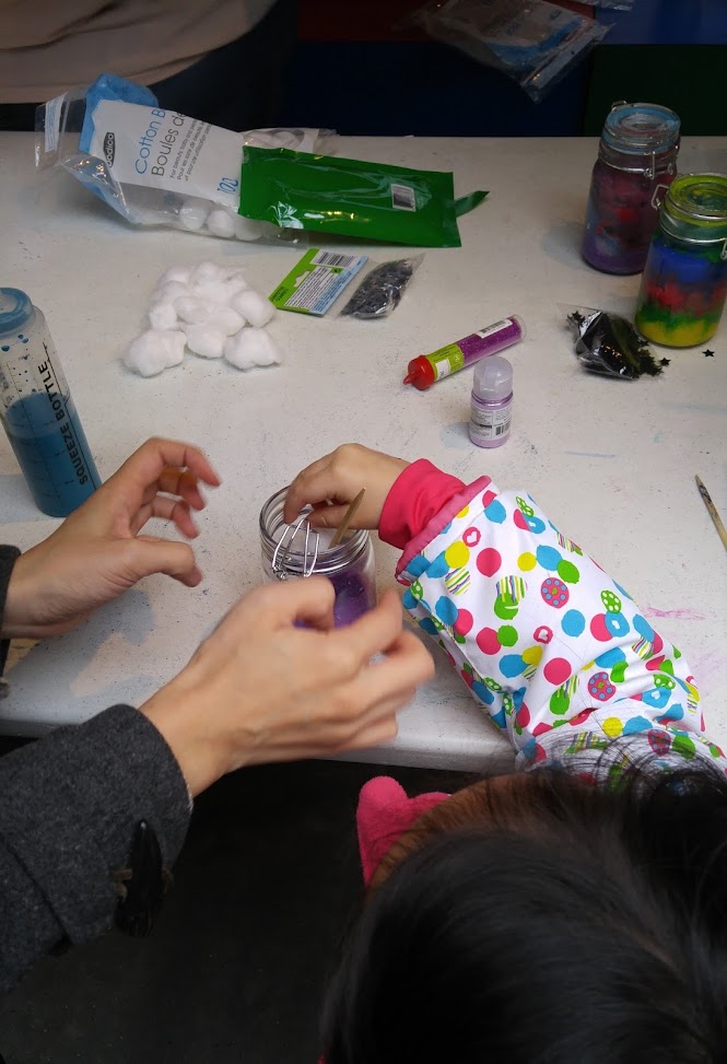 Granville Island Kids' Craft Day Galaxy in a Jar Granville Island Kids' Craft Day Galaxy in a Jar