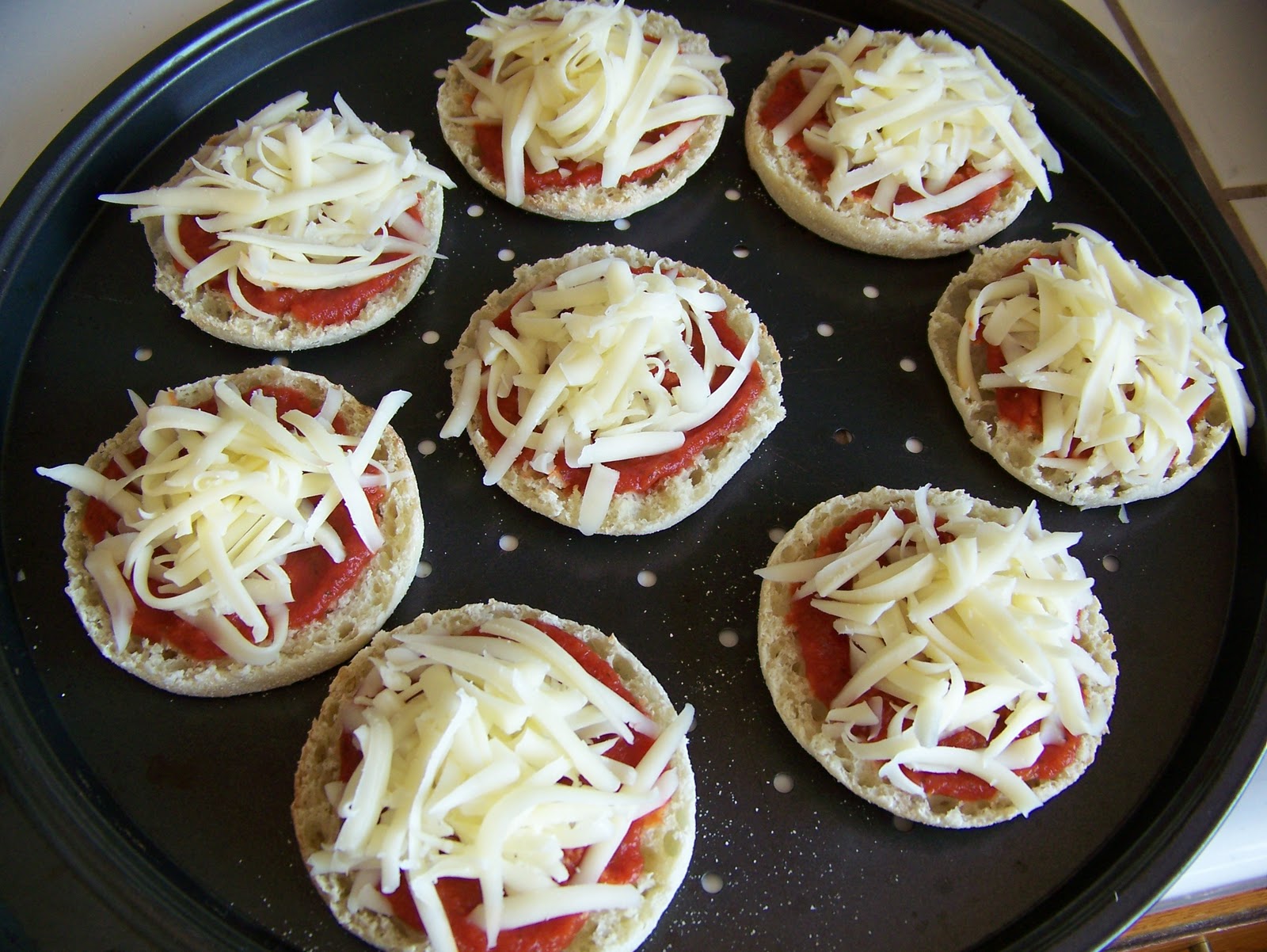 Near to Nothing English Muffin Pizzas