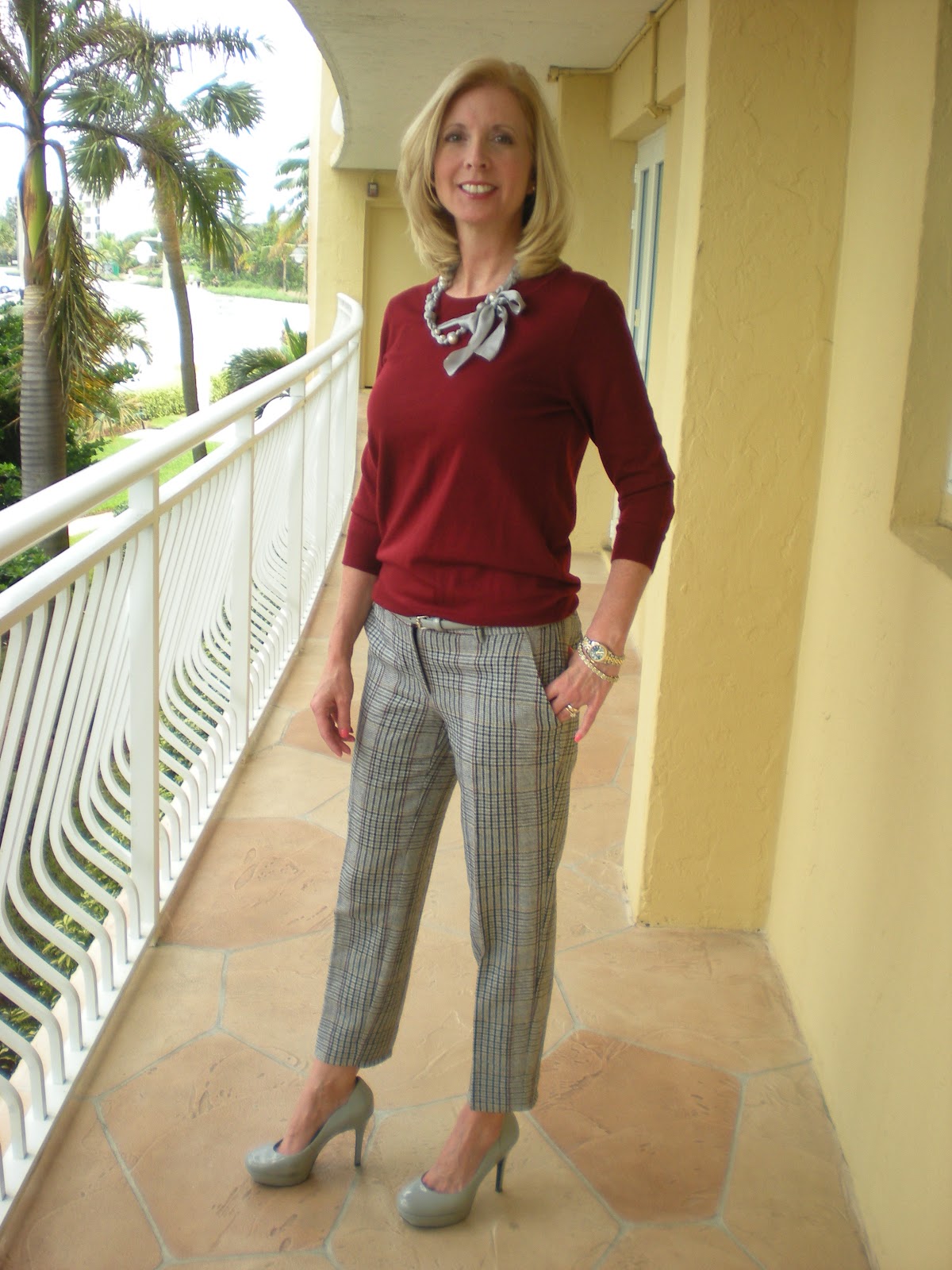 Beach Chic Style Old Man Pants