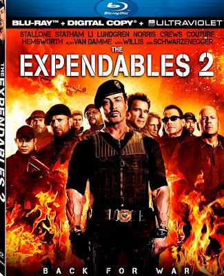 Expendables 2, EXP2, DVD, BD, Combo Pack Cover, Image