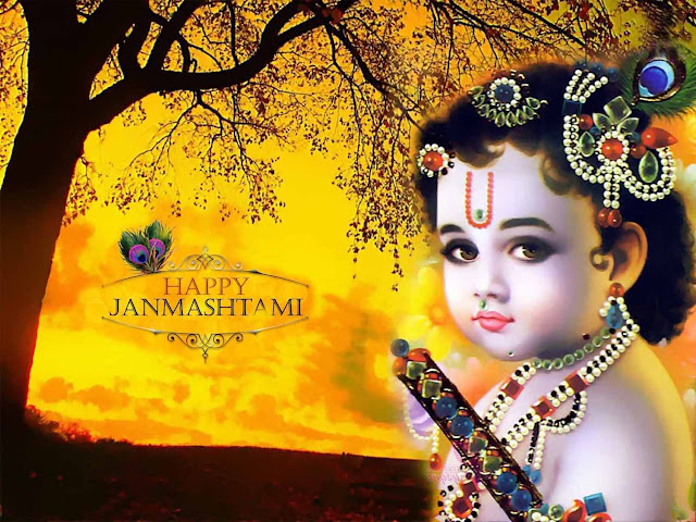 Best Krishna janamshtami status shayari quotes image picture