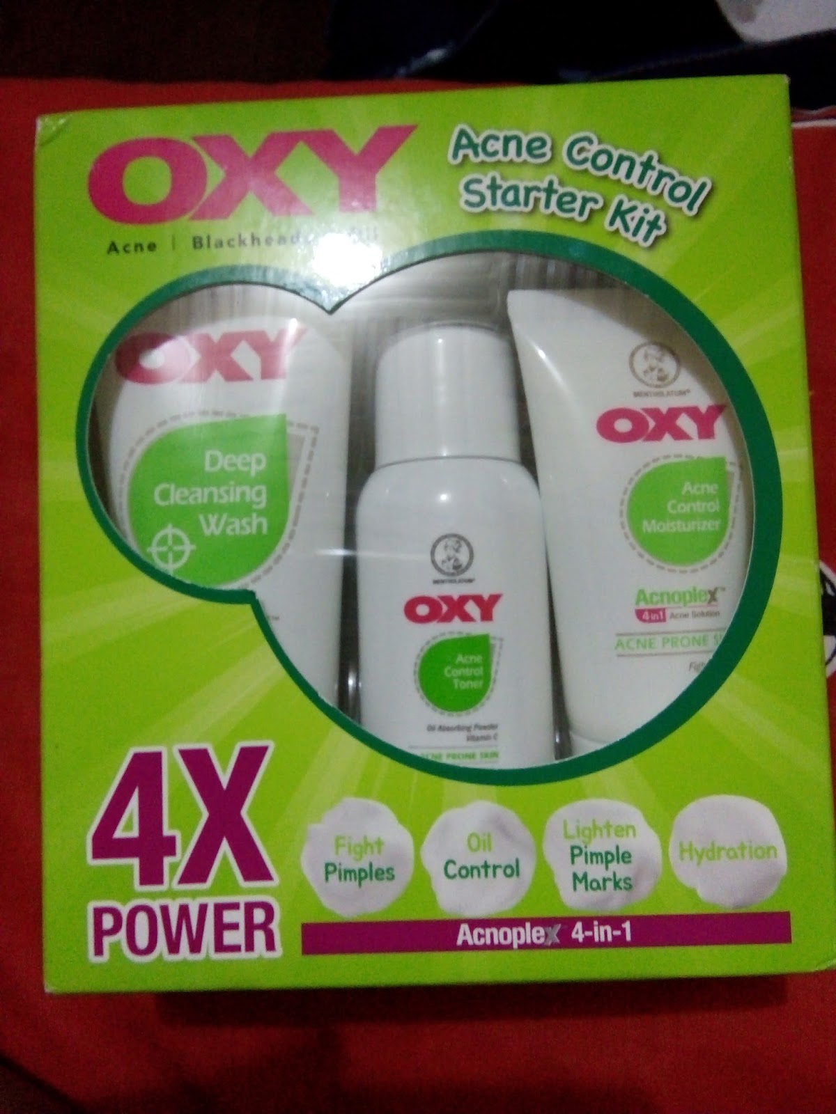 oxy acne control starter kit