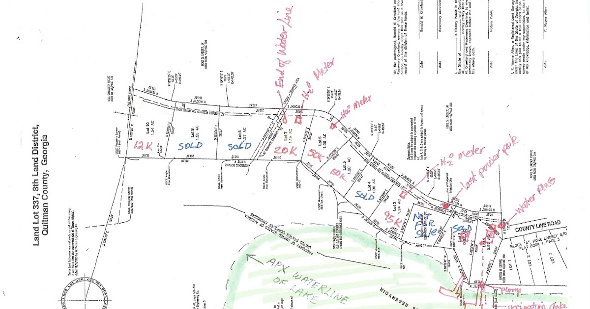 Lake Eufaula Property for Sale Maps and Plans Snowbird Acres