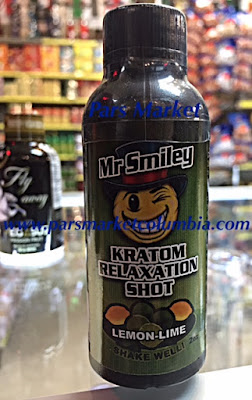 Mr Smiley Kratom Relaxation shot with Lemon-Lime at Pars Market Columbia Maryland 21045