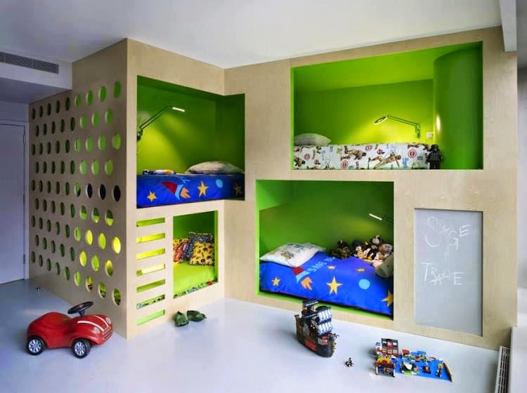 غرف نوم اطفال مودرن جديدة 2015 ازاى كدا