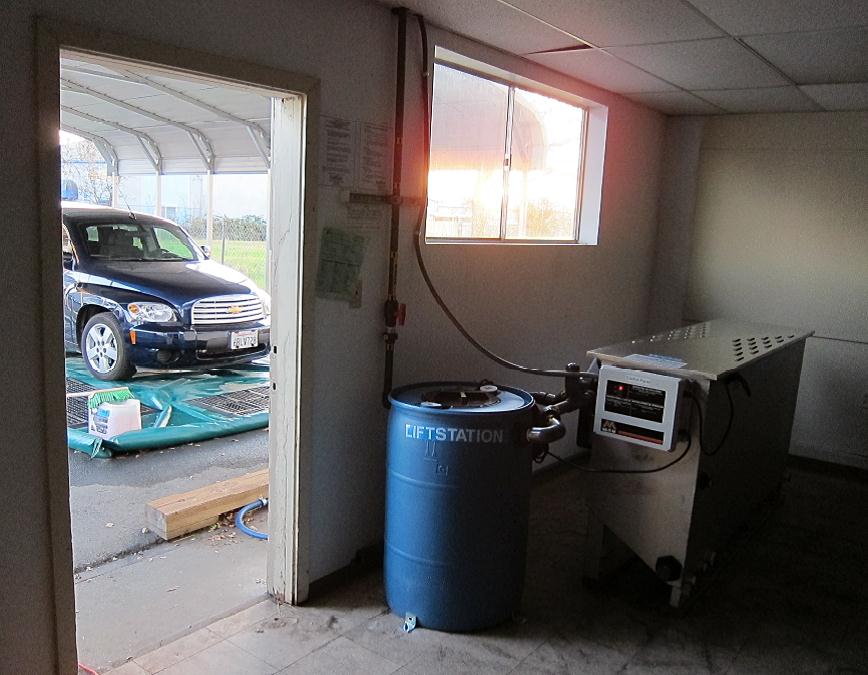 US Hydrotech Water Technologies First Above Ground Oil Water Separator