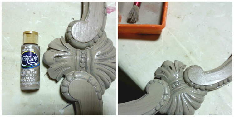 Restauración espejo barroco 