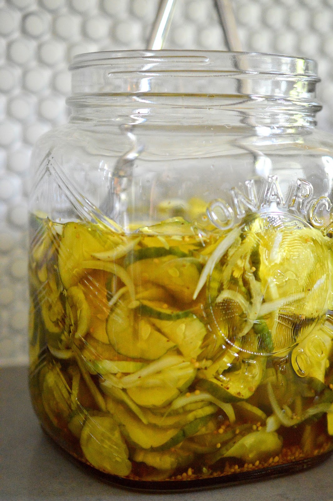 My Five Men: Refrigerator Bread And Butter Pickles