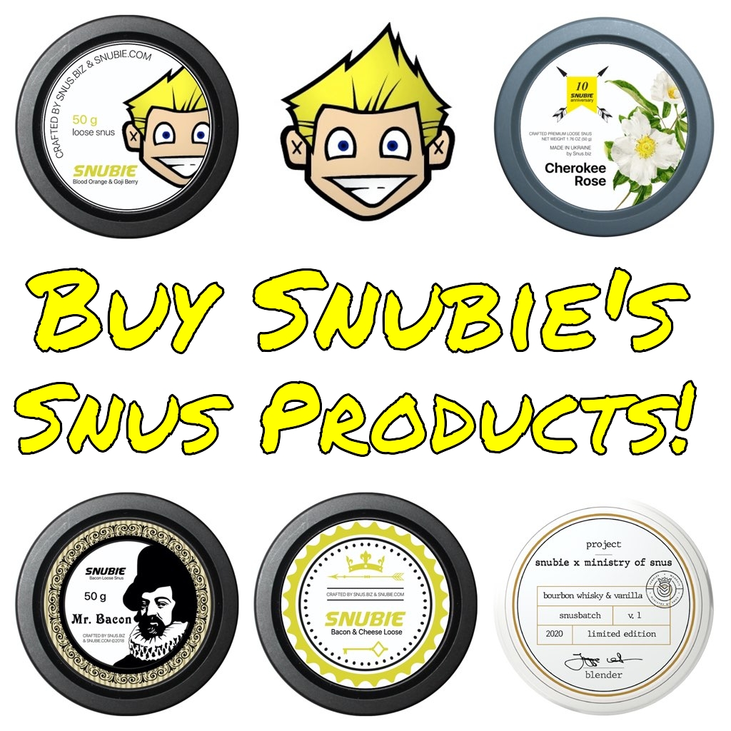 Buy Snubie's Snus Products!