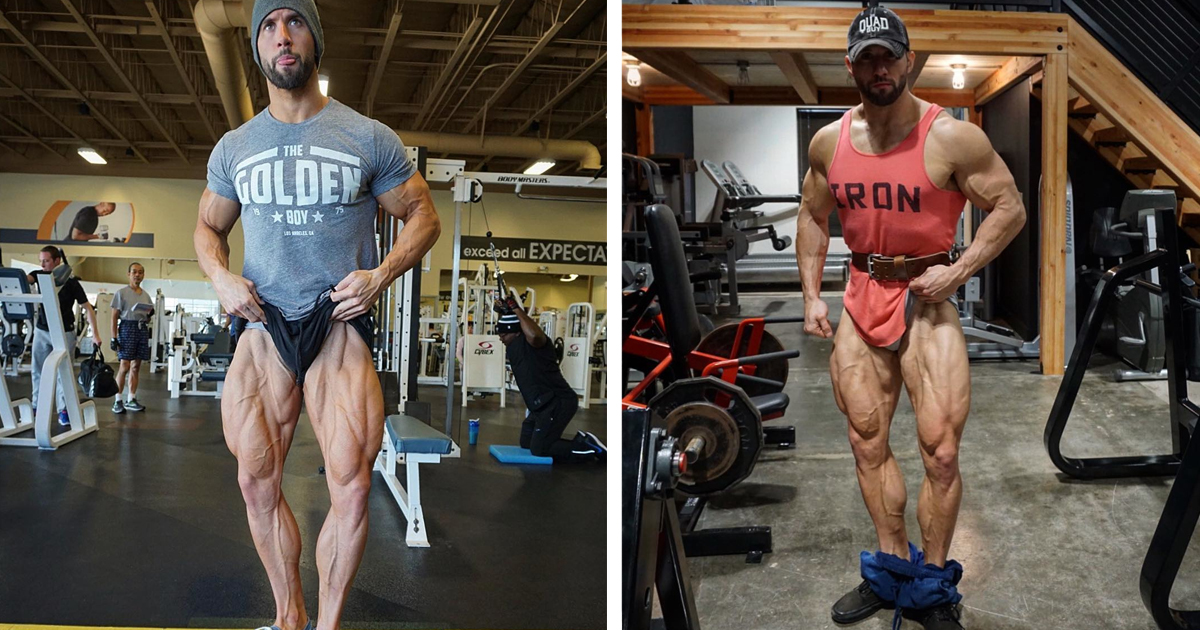 Meet The Bodybuilder Named ‘The Quad Guy’ SHREDDEDFIT