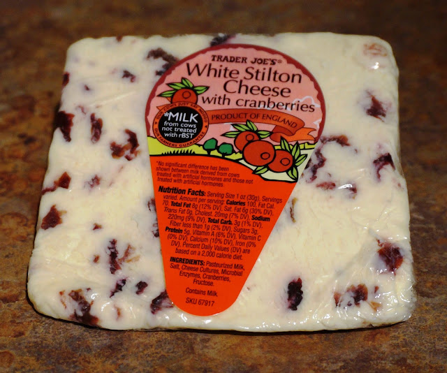 Exploring Trader Joe’s: Trader Joe’s White Stilton Cheese With Cranberries
