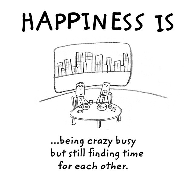 Pic Of The Day: HAPPINESS IS ...being crazy busy but still finding time ...