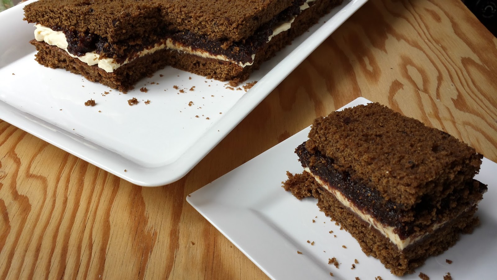 Artisanal Goodies 1 Pumpernickel Cake With Fig Jam Preesi Food