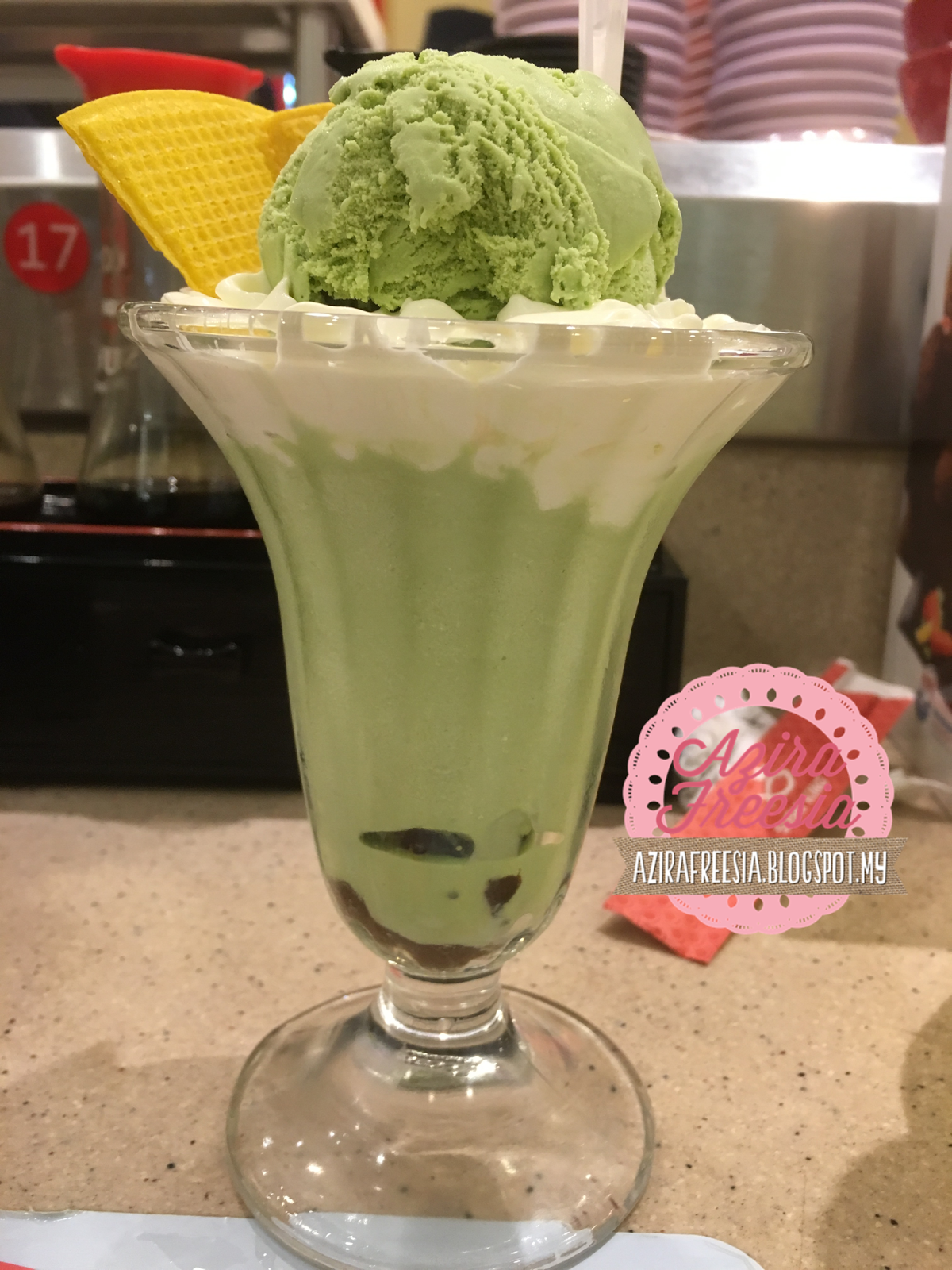 Sharing Kebaikan Green Tea Azira Freesia