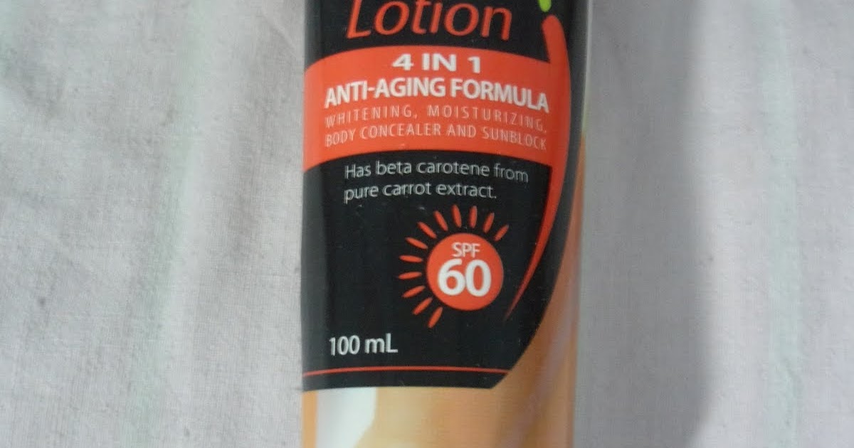 The Beauty Banana GT Carrot Lotion Review