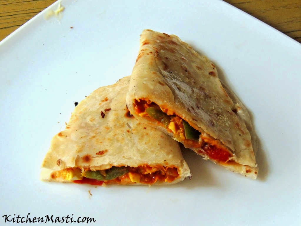 Paneer ( Cottage Cheese ) Quesadilla Recipe Vegetarian Recipes