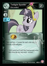 My Little Pony Twilight Sparkle, Discorded Absolute Discord CCG Card
