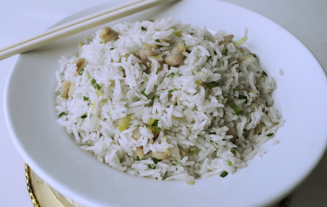 chicken fried rice- chicken fried rice-
