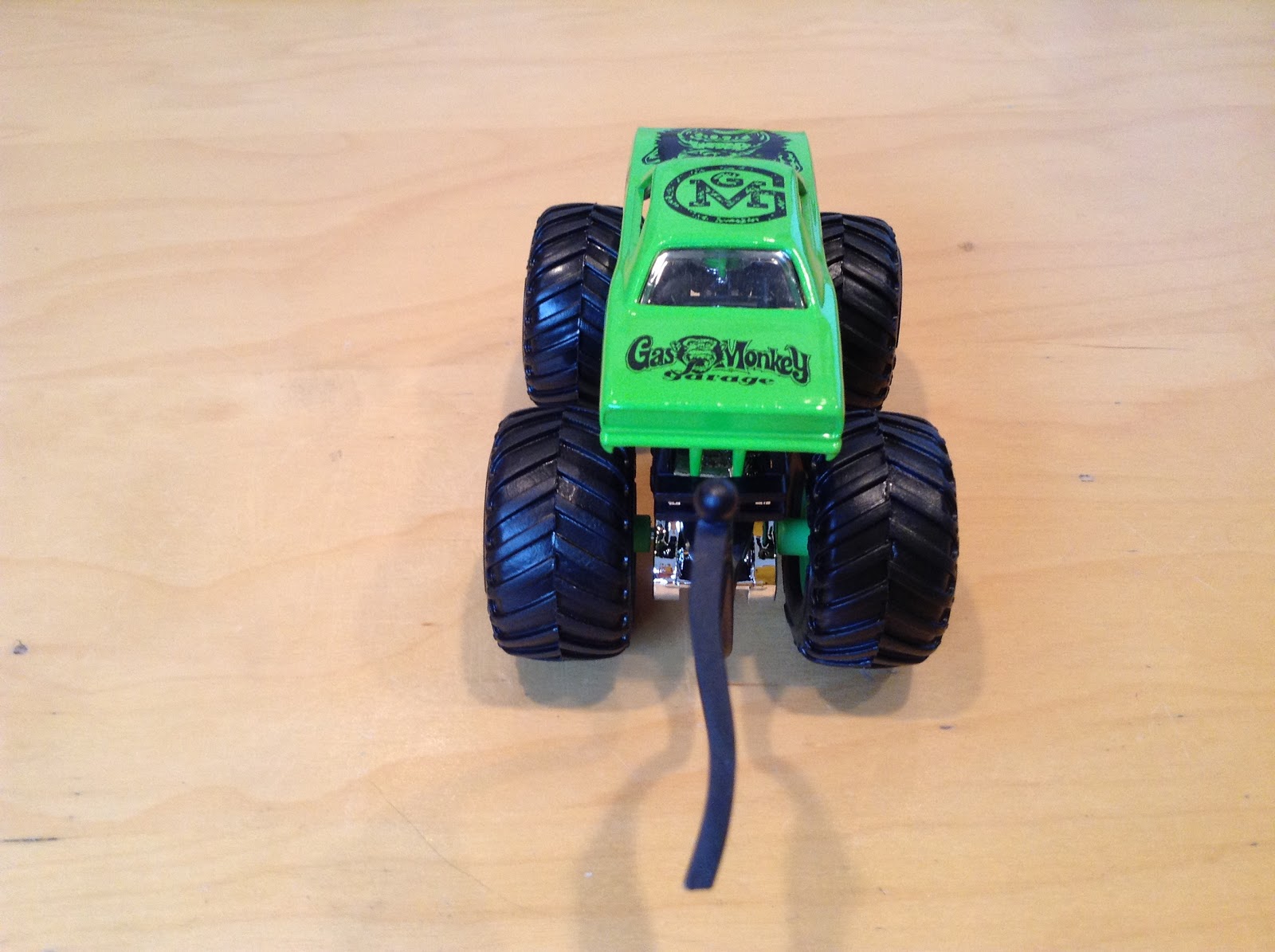 JULIAN'S HOT WHEELS BLOG: Gas Monkey Garage Monster Jam Truck (2017