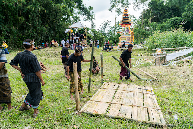 Crémation - Campagne Jatiluwih - Bali