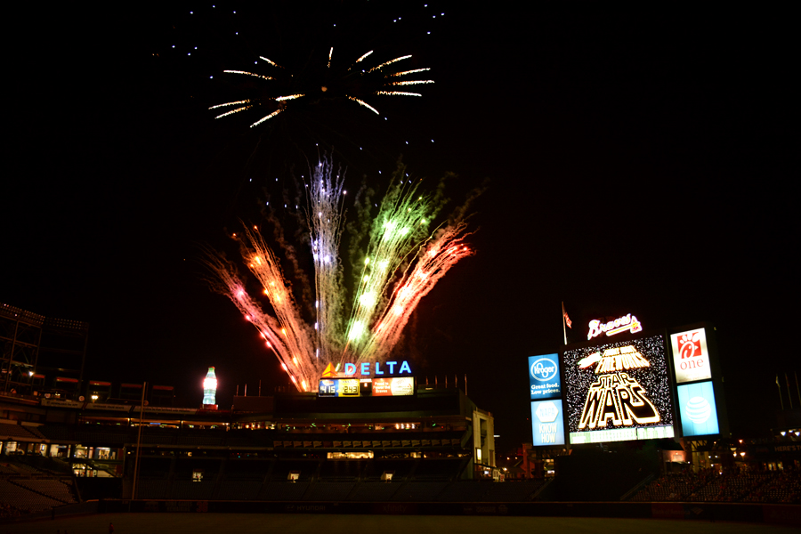 wanderlust ATLANTA A Final Star Wars Night at Turner Field