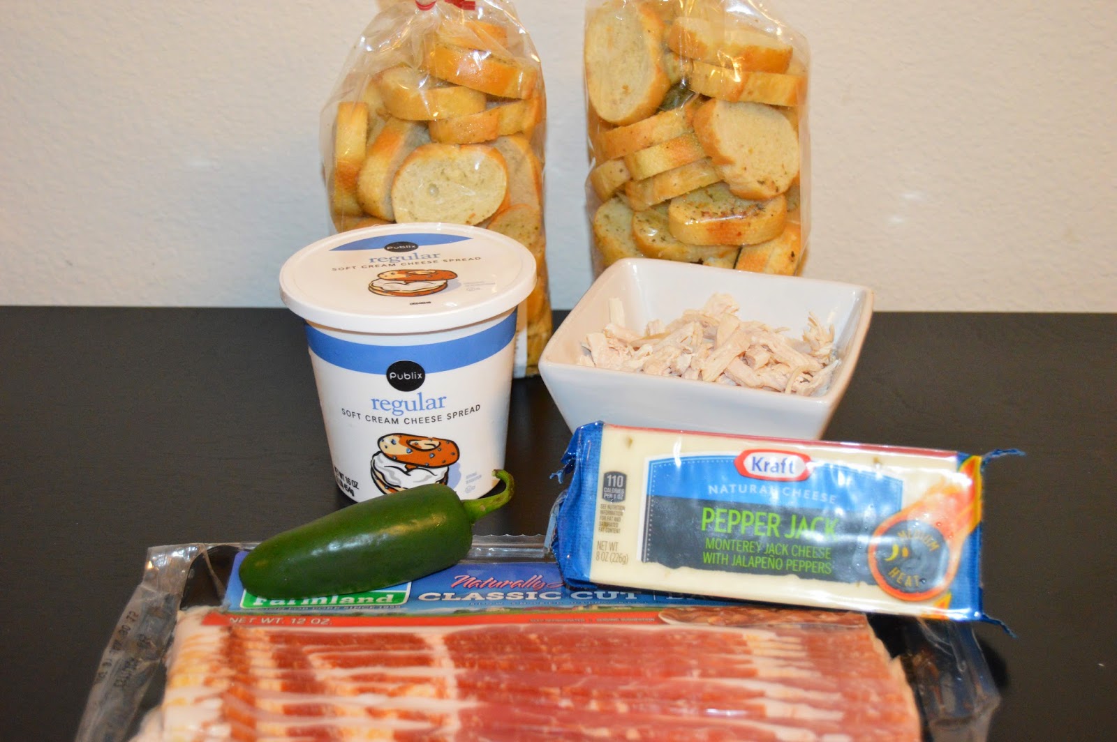 Pepper Jack Cheese & Chicken Dip Martinis Bikinis