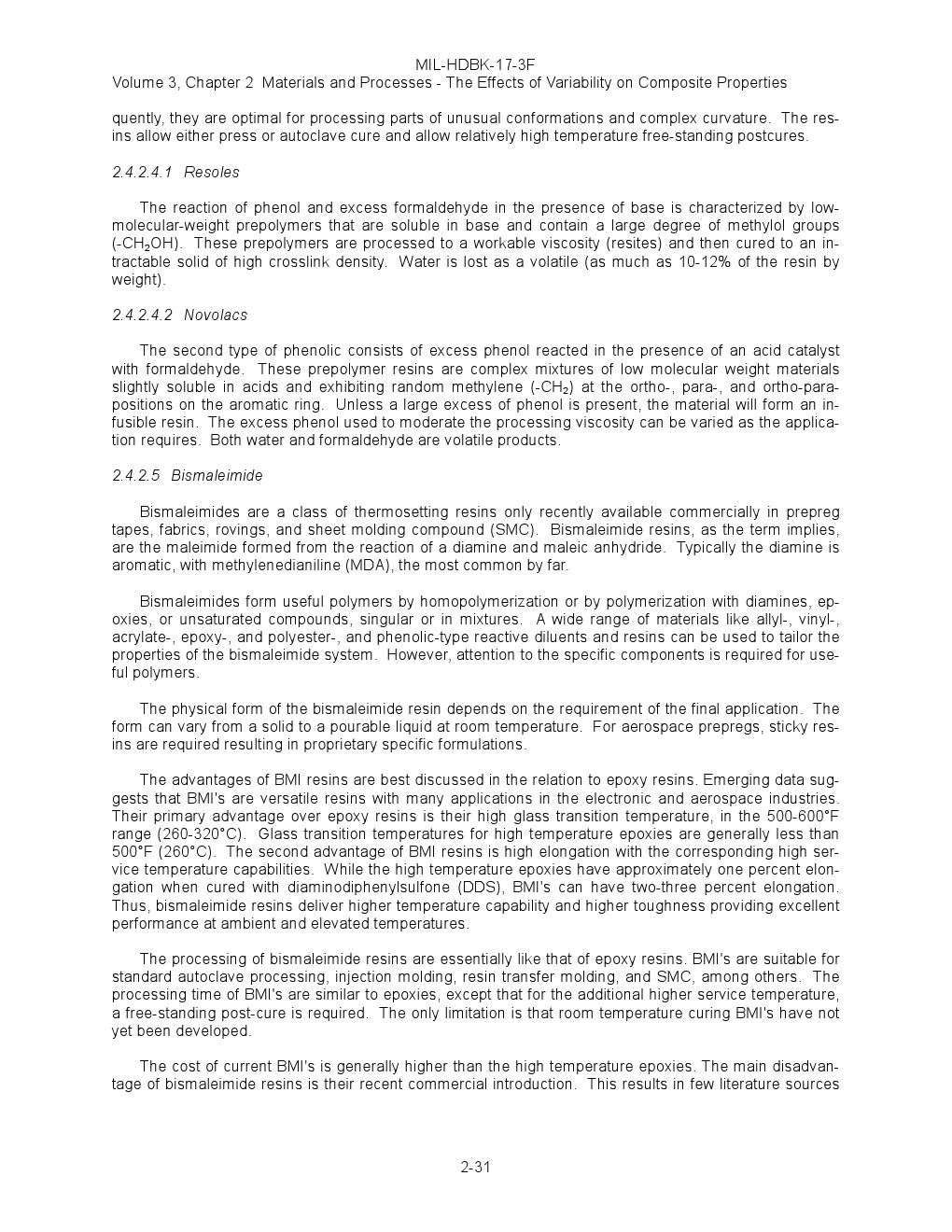 Cement Quality COMPOSITE MATERIALS HANDBOOK