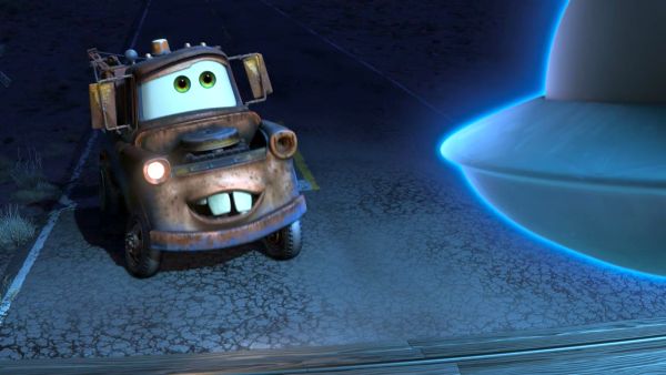 Welcome to Earth. My name is Mater.