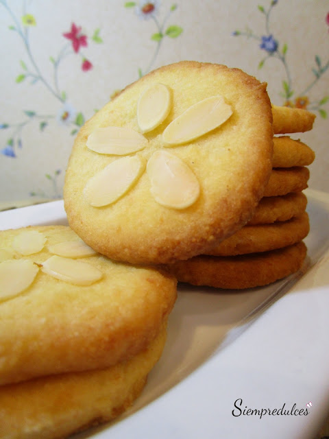 Pastas de coco y almendra (Siempredulces)