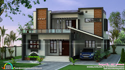 contemporary cost kerala lakh floor estimated cent modern plans plot bloglovin ground place indian porch gandul read
