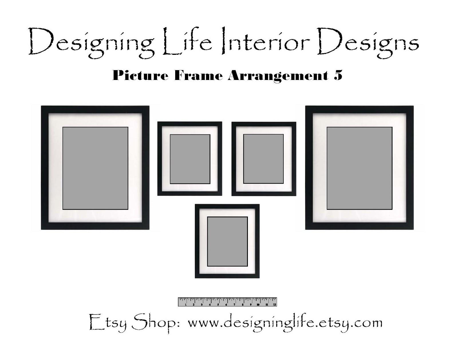 Designing Life How to Arrange Picture Displays on a Wall Six Stylish Designs