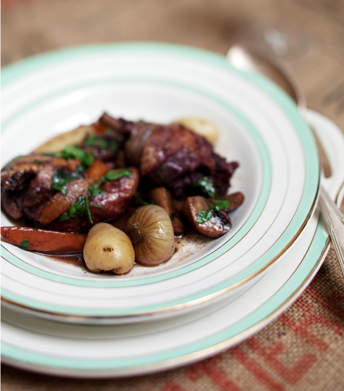 Cook'n With Class: Coq Au Vin   Burgundy Style Poultry And Red Wine Stew
