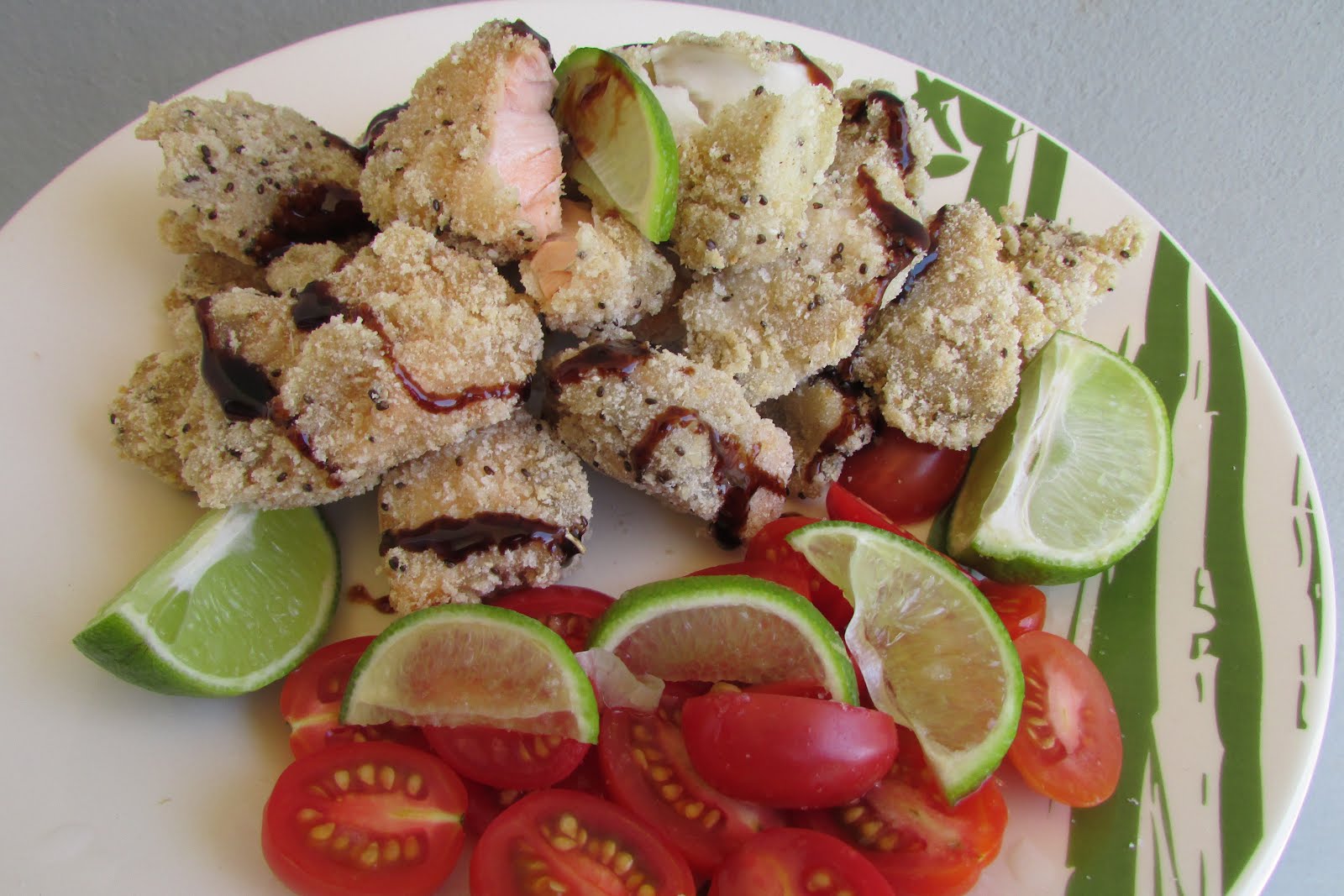 Feito na Hora & Chef em Casa Aperitivos de salmão e tilápia