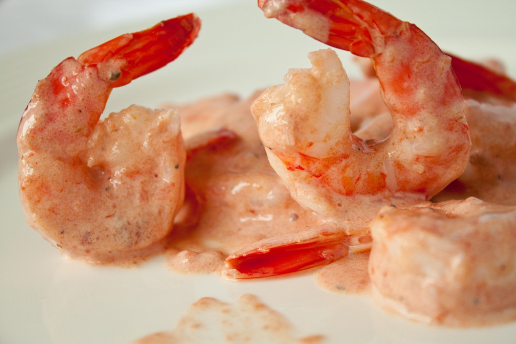 Tonight's Specials Shrimp Malibu with Papaya Brulee