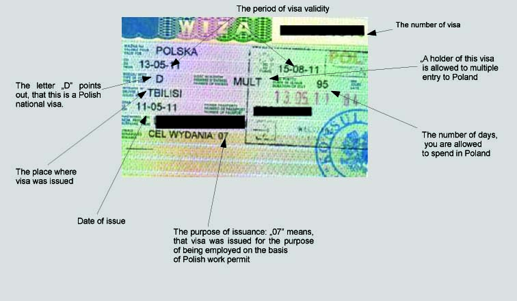 how to check poland visa status online