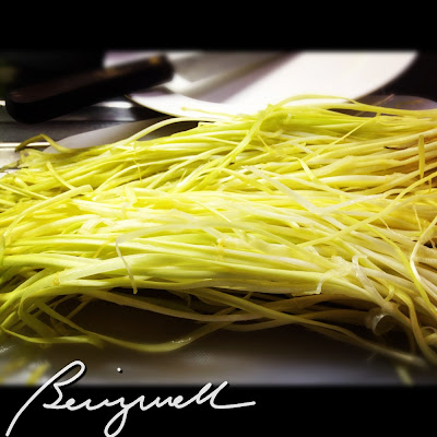 Cooking Yellow Chives