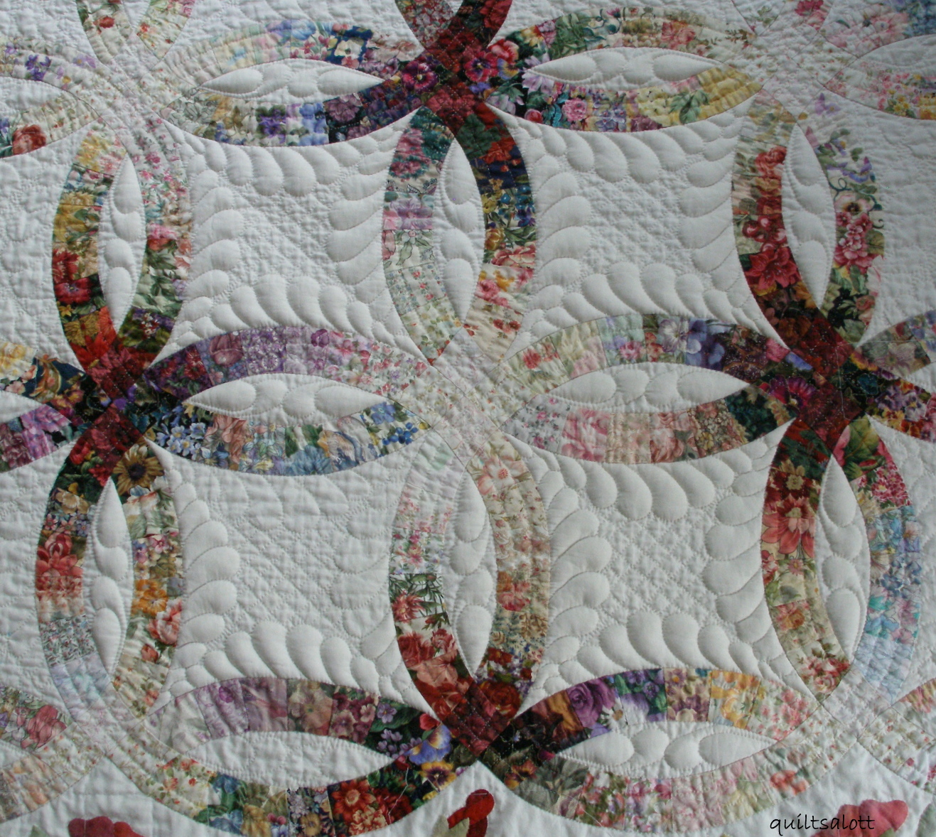 Quiltsalott Trapunto by hand