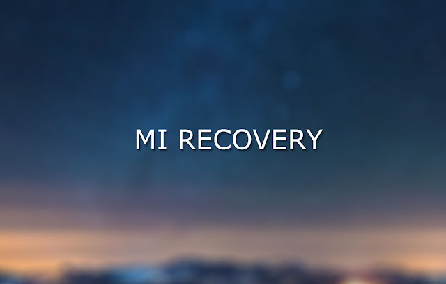 Cara Masuk Recovery Xiaomi