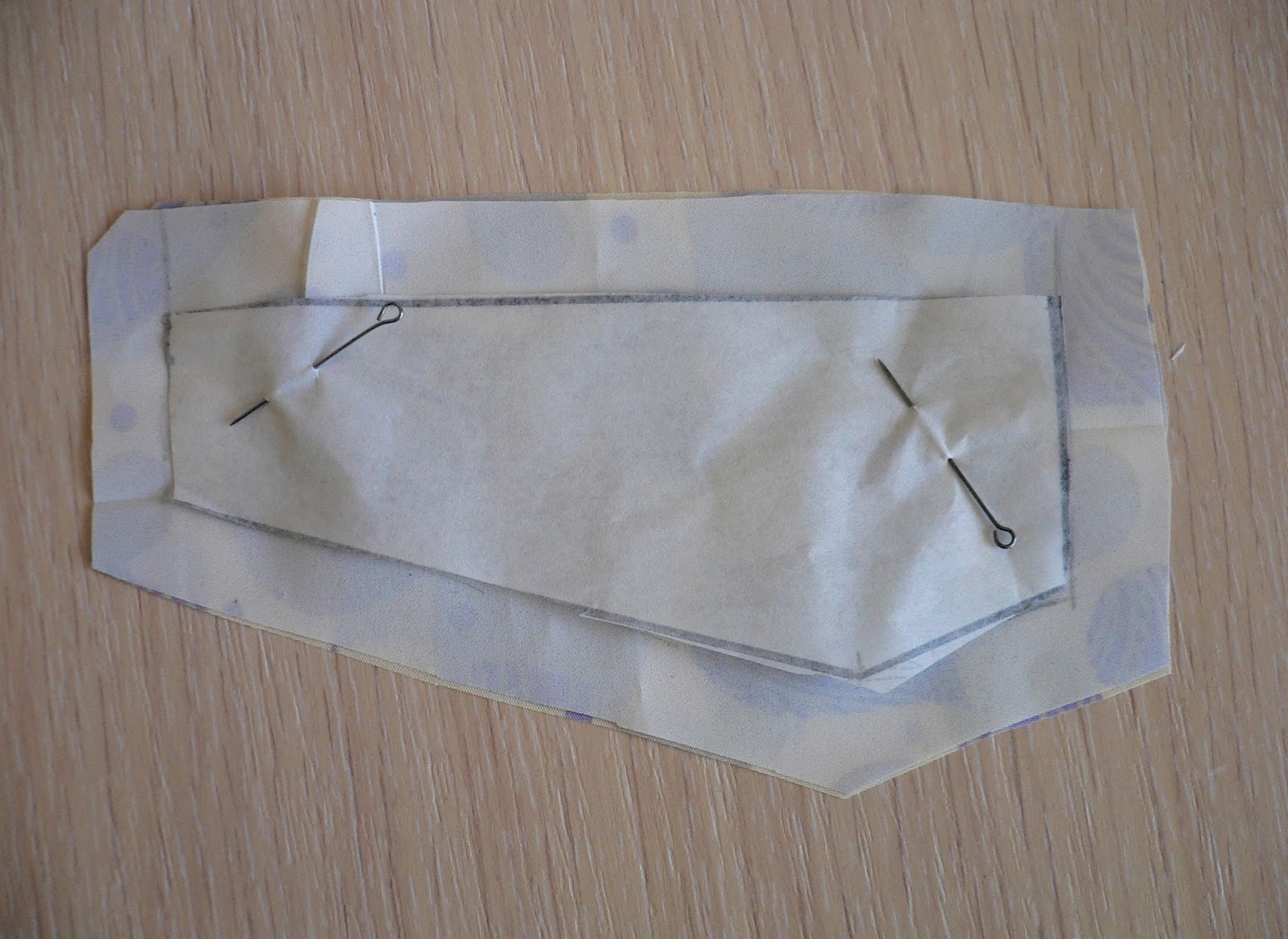 Мастер-класс "Объемный накладной карман с клапаном"