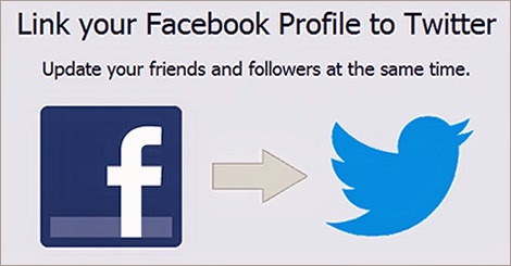 Connect FB and Twitter to Share status