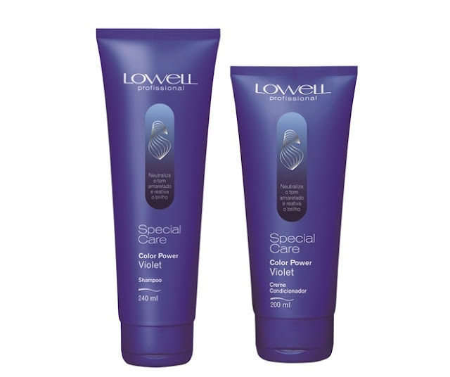 Shampoo e condicionador desamareladores Shampoo e condicionador desamareladores