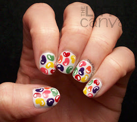 The Little Canvas: Twinsie Tuesday - Gifted Polish - Jelly Bean Nail Art