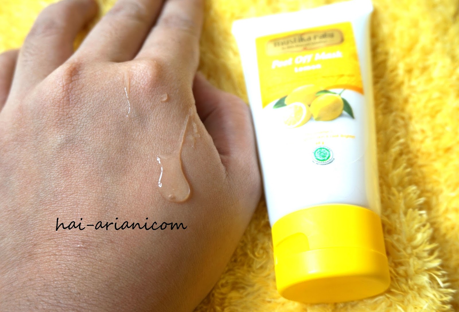 Hai Ariani Indonesian Beauty Blogger MUSTIKA RATU FACE PEELING GEL