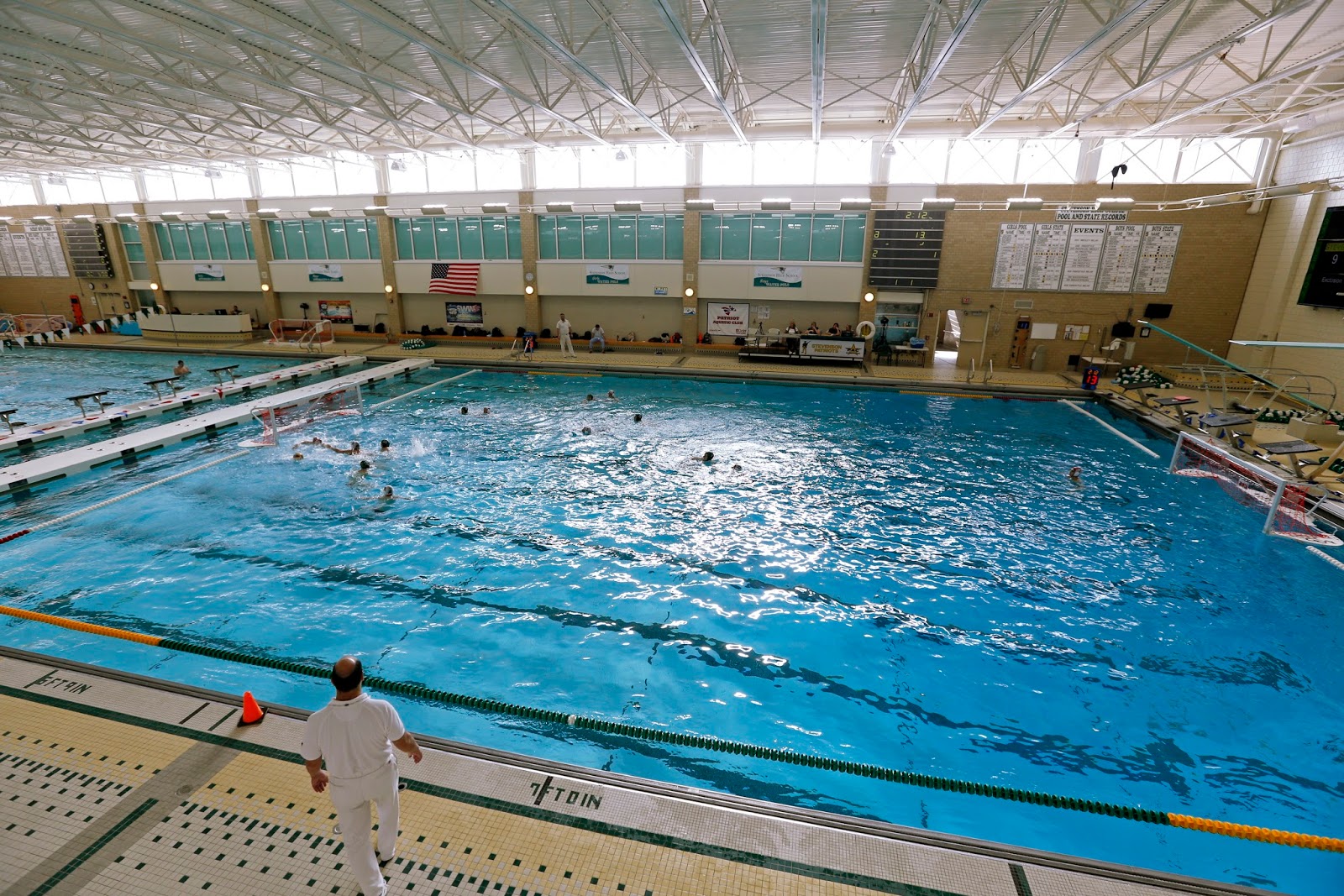 Mark Kodiak Ukena IHSA Boys Varsity Water Polo Mundelein vs Stevenson