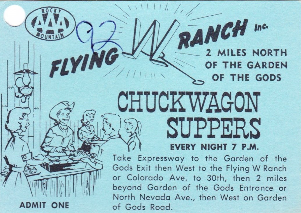 Garage Sale Finds: Flying W Ranch Chuckwagon Suppers