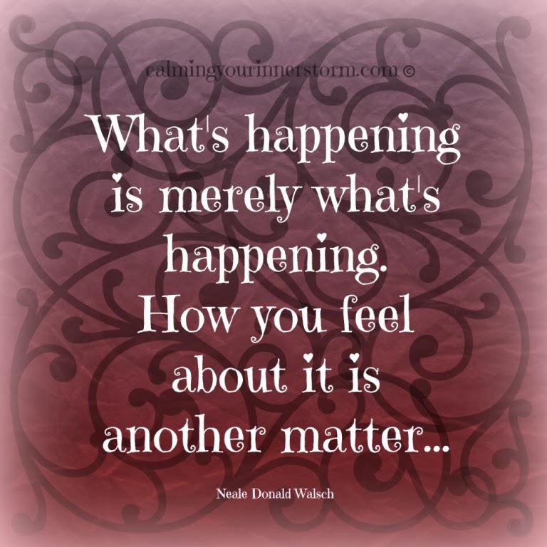 What if you had the power to calm your inner storms? : What's Happening ...