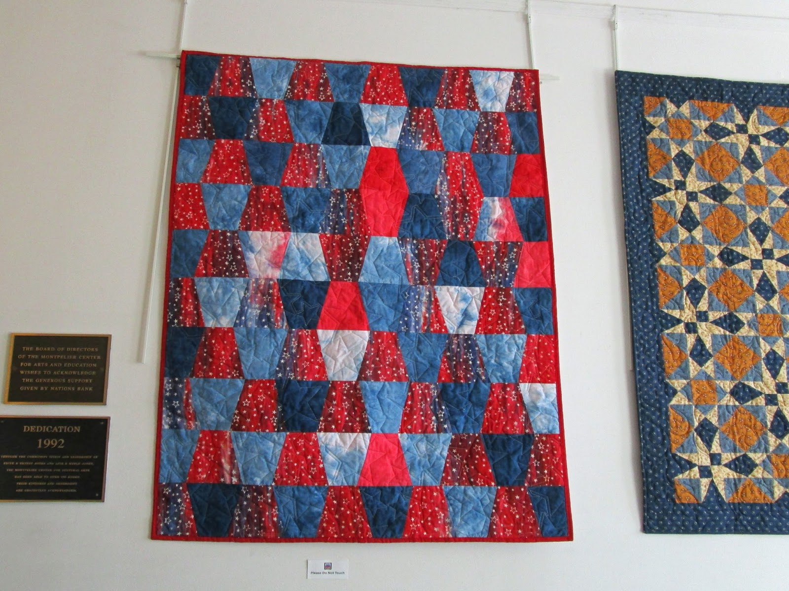 Country School Quilters Quilts for Veterans on Display